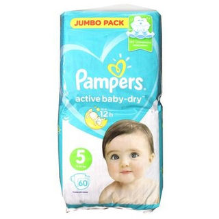 Pampers Подгузники Active Baby-Dry  11-18 кг, 60шт